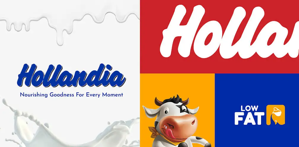 Hollandia branding and creative design by Enki Studio
